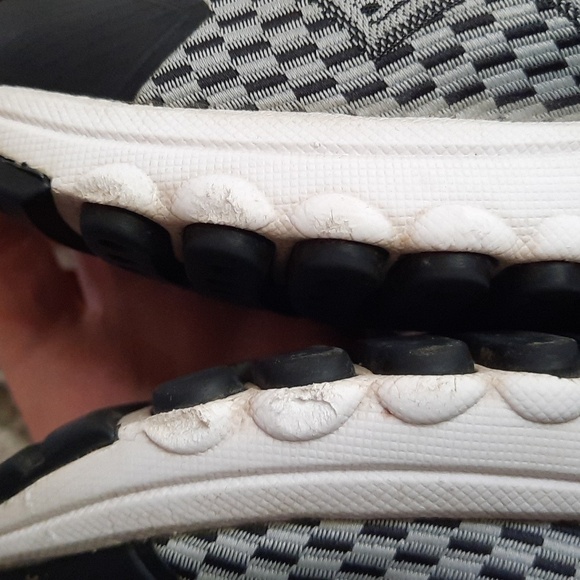 Propet One Walking Active  Black/Silver Therapeutic Comfort Shoes WAA103M Size 9 - Picture 15 of 15